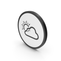 Icon Weather Mainly Cloudy PNG & PSD Images