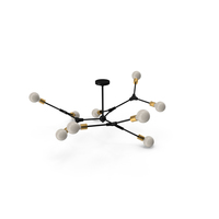 DNA Spiral Structure Ceiling Light PNG & PSD Images