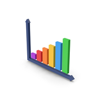 Symbol Graph Colored PNG & PSD Images