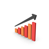 Symbol Graph With Arrow PNG & PSD Images