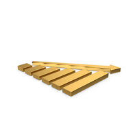Gold Symbol Graph PNG & PSD Images
