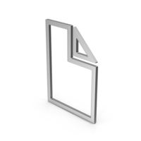 Symbol Electronic File Silver PNG & PSD Images