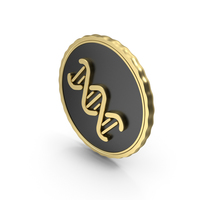 Logo DNA Gold PNG & PSD Images