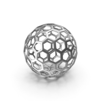 Glow Ball Hex Metal PNG & PSD Images