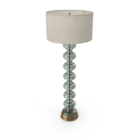 FLOOR LAMP JASMINE GLASS POTTERYBARN PNG & PSD Images