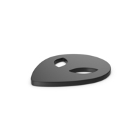 Black Symbol Alien PNG & PSD Images
