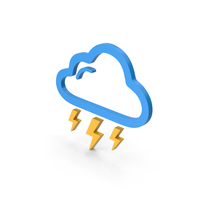 Symbol Weather Thunderstorm PNG & PSD Images