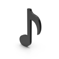 Symbol Music Note Black PNG & PSD Images