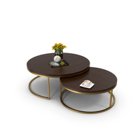 Kanta Nested Coffee Tables Boydblue PNG & PSD Images
