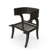 Klismos Chair PNG & PSD Images