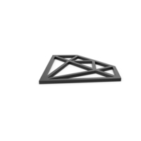 Black Symbol Diamond PNG & PSD Images