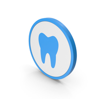Icon Tooth Blue PNG & PSD Images