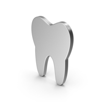 Symbol Tooth Silver PNG & PSD Images