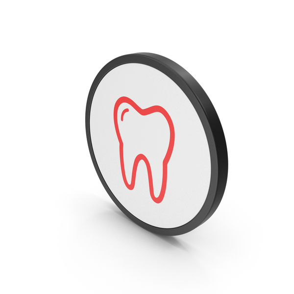 Icon Tooth Red PNG & PSD Images
