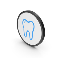 Icon Tooth Blue PNG & PSD Images