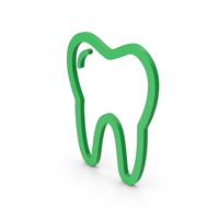Symbol Tooth Green PNG & PSD Images