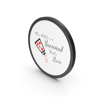 The Kitchen Is Seasoned With Love PNG & PSD Images
