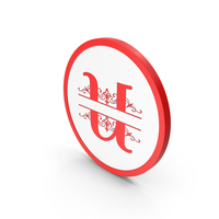 Icon Red Letter U PNG & PSD Images
