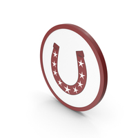 Icon Horseshoe With Stars PNG & PSD Images