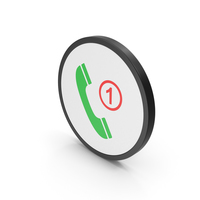 Icon Missed Call Colored PNG & PSD Images