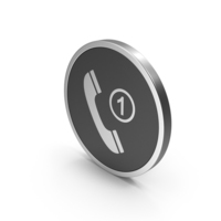 Silver Icon Missed Call PNG & PSD Images