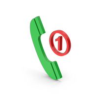 Symbol Missed Call Colored PNG & PSD Images