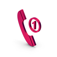 Symbol Missed Call Metallic PNG & PSD Images