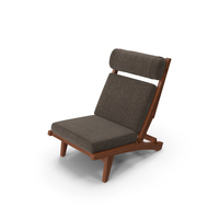 Low Lounge Chair by Hans J. Wegner PNG & PSD Images