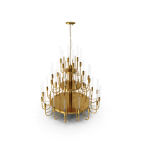 Luxxu Gala Suspension Chandelier PNG & PSD Images