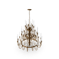 Luxxu Gala Suspension Chandelier PNG & PSD Images