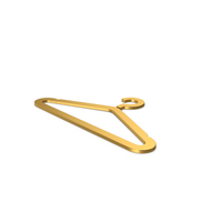 Gold Symbol Hanger PNG & PSD Images