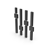Symbol Adjustment Black PNG & PSD Images