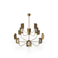 Mmlampadari Leaf Chandelier PNG & PSD Images