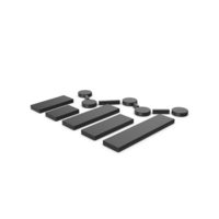 Black Symbol Graph PNG & PSD Images