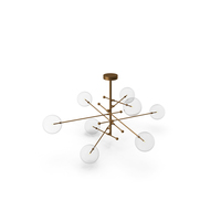 Rd15 8 Arm Pendant Chandelier PNG & PSD Images