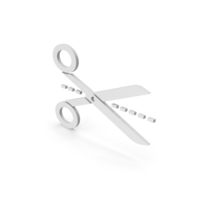Symbol Line Cut Scissors PNG & PSD Images