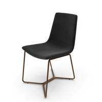 Slope Upholstered Dining Chair PNG & PSD Images