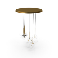 Suspension Light Giopato & Coombes Bolle Circular Chandelier PNG & PSD Images