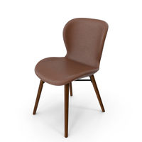 Uma Faux Leather Dining Chair West Elm PNG & PSD Images