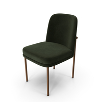 Westelm Jack Metal Frame Dining Chair PNG & PSD Images