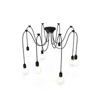 Wire Jungle Pendant Lights PNG & PSD Images
