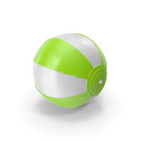 Beach Ball Green PNG & PSD Images