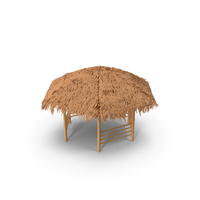 3 Bamboo Shelter Canopy PNG & PSD Images