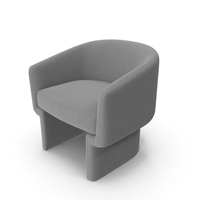 Adele Grey Armchair by Life Interiors PNG & PSD Images