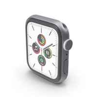 Apple Watch SE Silver PNG & PSD Images