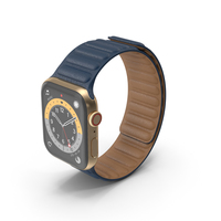 Apple Watch Series 6 Golden PNG & PSD Images