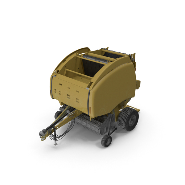 Bale Wrapper Machine Dirty PNG & PSD Images