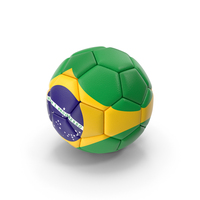 Soccerball Big Holes Brazil PNG & PSD Images