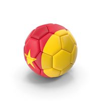 Cameroon Flag Soccer Ball PNG & PSD Images
