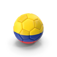 Soccerball Big Holes Colombia PNG & PSD Images